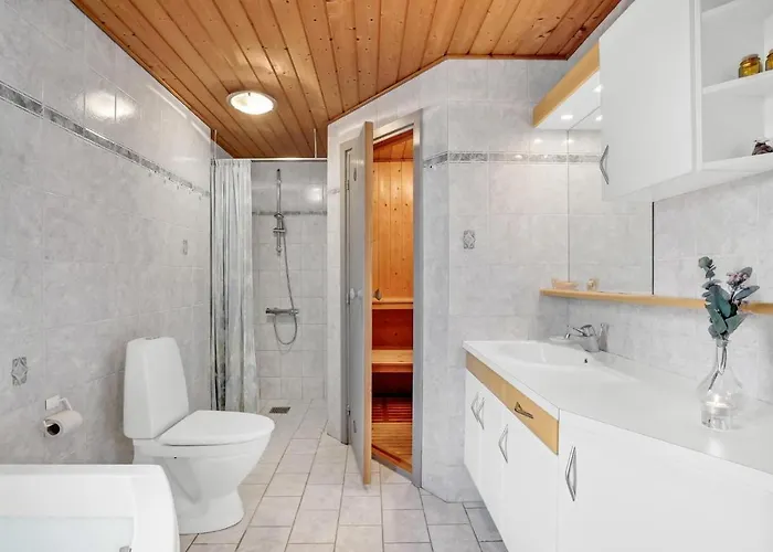 In With Sauna Сasa de vacaciones